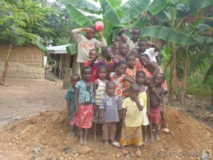 Some enthusiastic kids